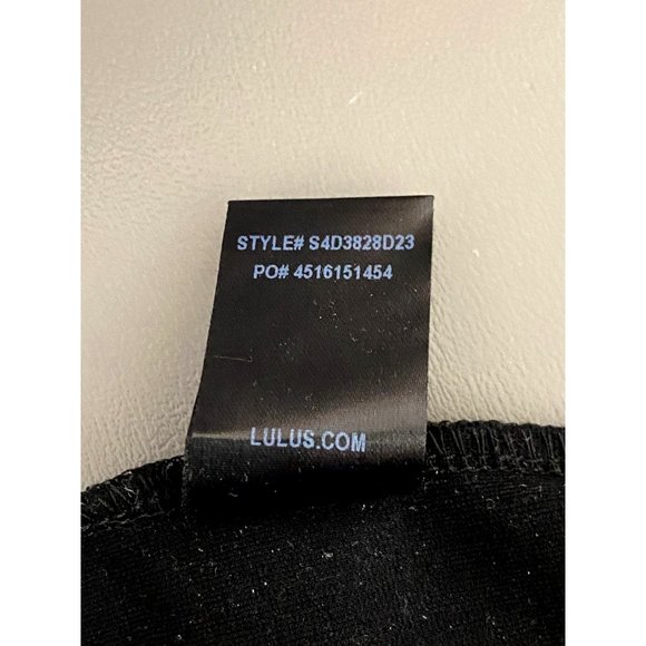 Lulus Bodycon Mini Dress Women Size XS Black Cutout Back Lined Party USA Stretch - Picture 5 of 6